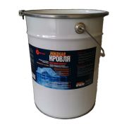 Водовытесняющая полимерная композиция «жидкая  кровля» (ведро) 20,0л